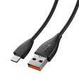 IVON CA87 USB to 8 Pin TPE Fast Charge Data Cable, Cable Length: 1m(Black) - Normal Style Cable by IVON | Online Shopping South Africa | PMC TechLife