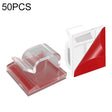 HG2392 50 PCS Desktop Data Cable Organizer Fixing Clip, Gum Type: Acrylic (Transparent) - Cable Organizer by PMC TechLife | Online Shopping South Africa | PMC TechLife