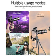 W28-QK Mobile Phone Universal Lens Telescope 28X Color Box Set