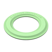 2 PCS NILLKIN Portable PU Leather Magnetic Ring Sticker (Green)