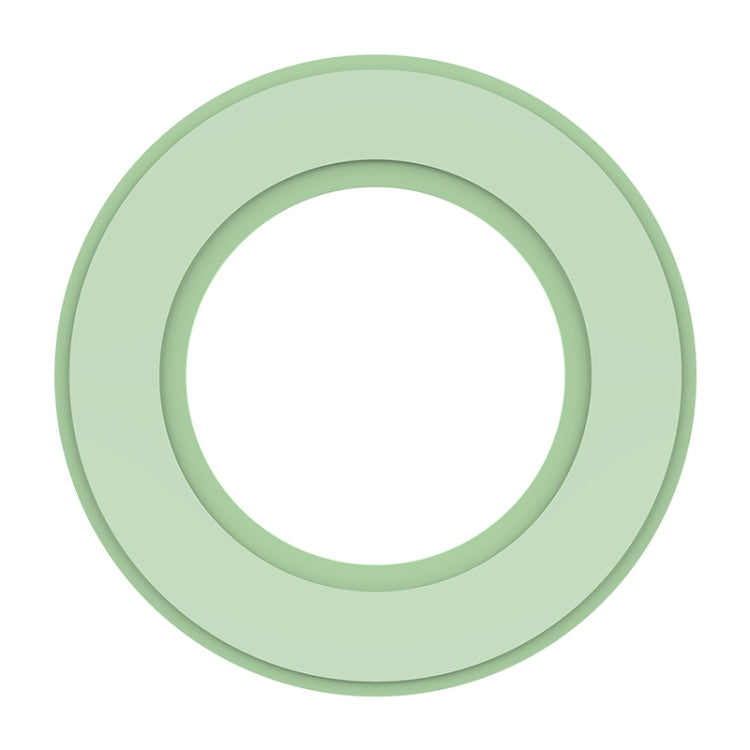 2 PCS NILLKIN Portable PU Leather Magnetic Ring Sticker (Green)