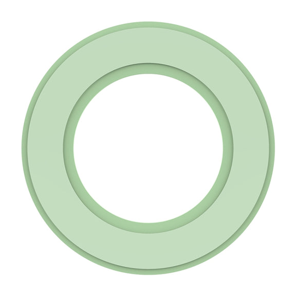 2 PCS NILLKIN Portable PU Leather Magnetic Ring Sticker (Green)