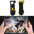 Eating Chicken One-button Burst Shooting Game Handle Controller for Tablet PC, 1 Pair (Yellow) - Handle Shooter by PMC TechLife | Online Shopping South Africa | PMC TechLife