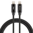 5V 2A 8 Pin Male to 8 Pin Male Braided Data Cable - Normal Style Cable by PMC TechLife | Online Shopping South Africa | PMC TechLife