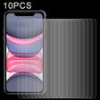 For iPhone 11 / XR 10pcs 0.26mm 9H 2.5D Tempered Glass Film - free shipping - PMC TechLife - Order now!