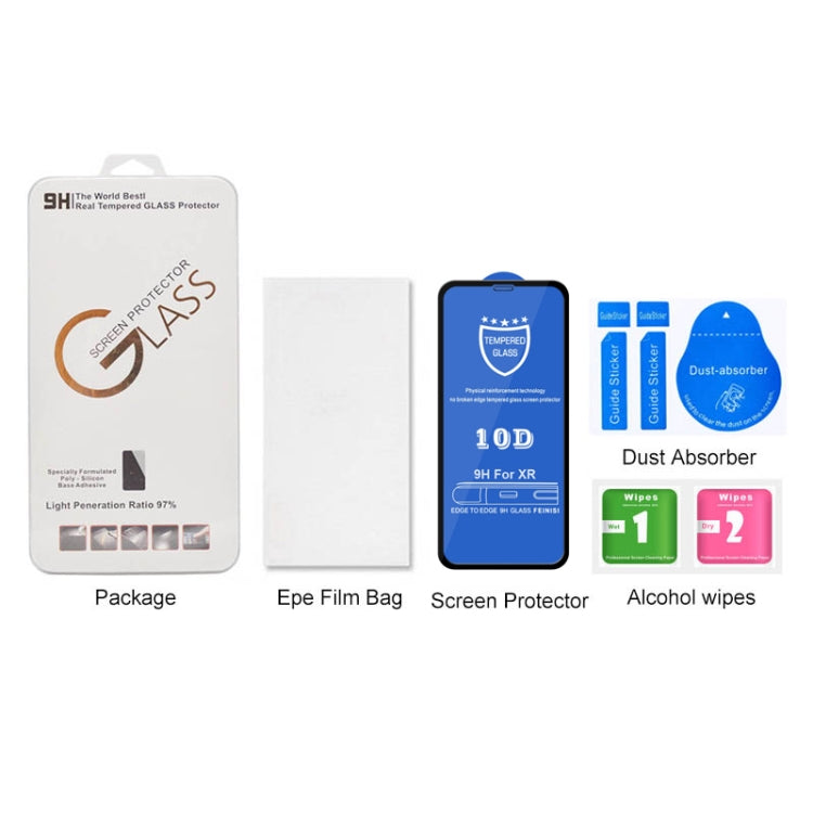 For iPhone 11 / XR 9H  Full Screen Tempered Glass Screen Protector