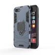 PC + TPU Shockproof Protective Case for iPhone 8 Plus & 7 Plus, with Magnetic Ring Holder (Navy Blue) - free shipping - PMC TechLife - Order now!