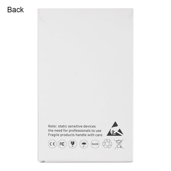 50 PCS Cardboard Packaging White Box for iPhone 8 Plus / 7 Plus LCD Screen and Digitizer Full Assembly
