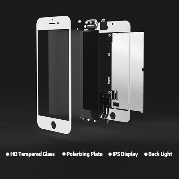 Original LCD Screen for iPhone 8 Plus with Digitizer Full Assembly(Black)