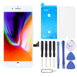 Original LCD Screen for iPhone 8 Plus with Digitizer Full Assembly(White) - free shipping - PMC TechLife - Order now!