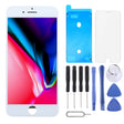 TFT LCD Screen for iPhone 8 Plus with Digitizer Full Assembly (White) - free shipping - PMC TechLife - Order now!