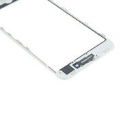 Front Screen Outer Glass Lens with Front LCD Screen Bezel Frame & OCA Optically Clear Adhesive for iPhone 8 Plus(White)