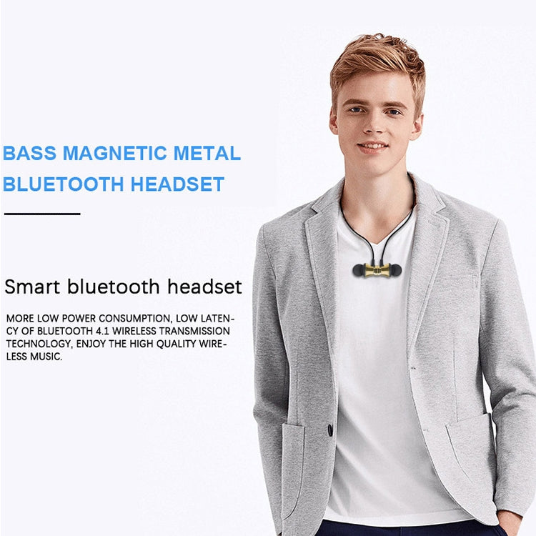 XT11 Magnetic In-Ear Wireless Bluetooth V4.2 Earphones(Tarnish)