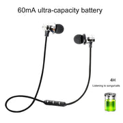 XT11 Magnetic In-Ear Wireless Bluetooth V4.2 Earphones(Silver)