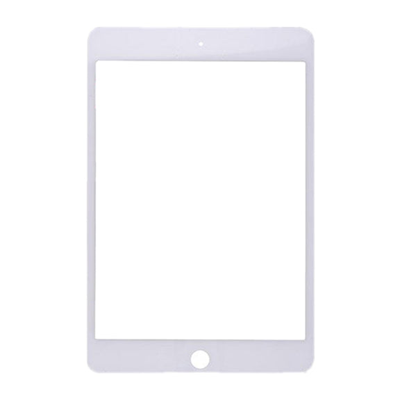 Front Screen Outer Glass Lens for iPad Mini 4 A1538 A1550 (White)