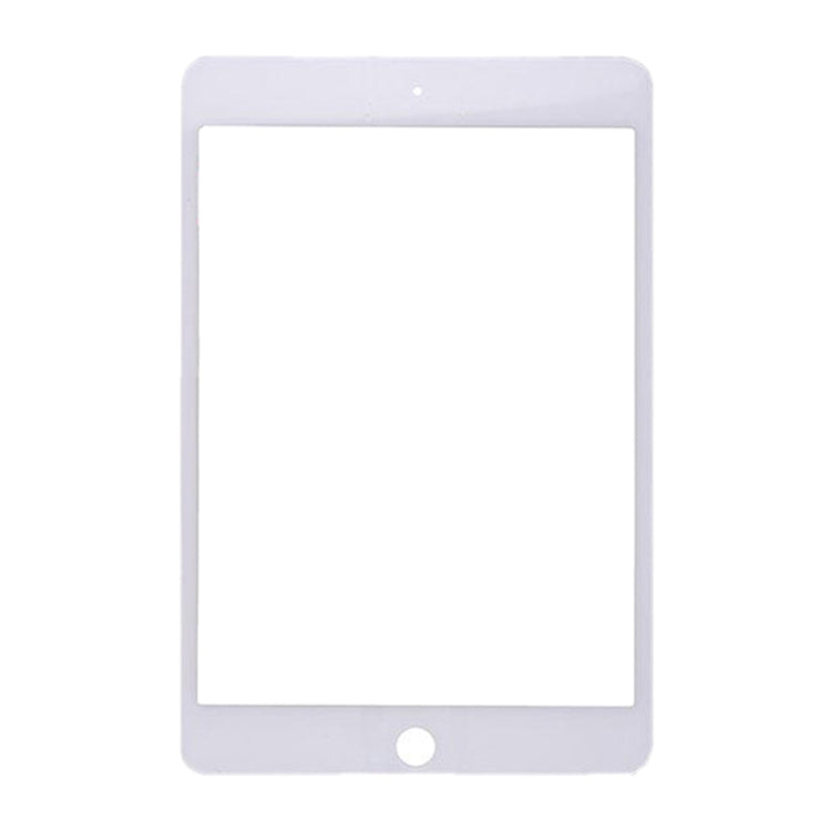 Front Screen Outer Glass Lens for iPad Mini 4 A1538 A1550 (White)