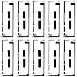 10 PCS for iPad 4 / New iPad (iPad 3)  Touch Panel Digitizer Adhesive - iPad 4 Parts by PMC TechLife | Online Shopping South Africa | PMC TechLife