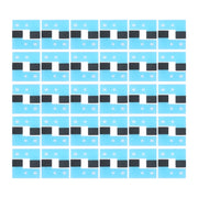 100 PCS LCD Display Flex Cable Adhesive Strip Sticker for iPhone X