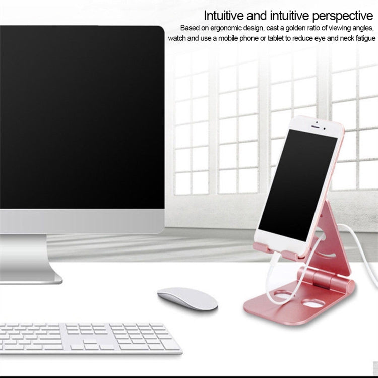 WQ-02 Foldable Creative Lazy Bracket Phone Holder (Black)
