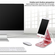 WQ-02 Foldable Creative Lazy Bracket Phone Holder (Black)