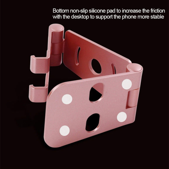 WQ-02 Foldable Creative Lazy Bracket Phone Holder (Black)