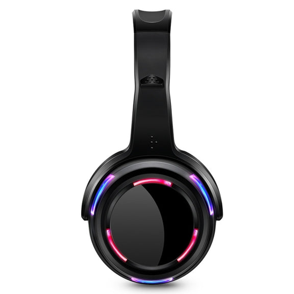 UHF-9 Headset LED Wireless Noise Cancelling Earphone (Black)