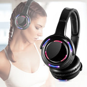 UHF-9 Headset LED Wireless Noise Cancelling Earphone (Black)