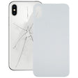 Glass Battery Back Cover for iPhone XS Max(White) - Back Cover by PMC TechLife | Online Shopping South Africa | PMC TechLife | Buy Now Pay Later Mobicred