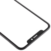 Front Screen Outer Glass Lens with Frame + OCA Optically Clear Adhesive for iPhone XR(Black)