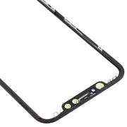 Front Screen Outer Glass Lens with Frame + OCA Optically Clear Adhesive for iPhone XR(Black)