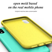 For iPhone XR Starry Series Shockproof  Straw Material + TPU Protective Case (Black)