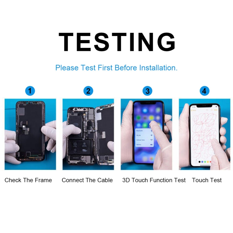 GX Soft OLED LCD Screen for iPhone XS with Digitizer Full Assembly