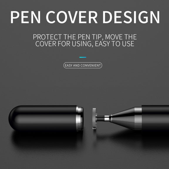 JOYROOM JR-BP560 Excellent Series Portable Universal Passive Disc Head Capacitive Pen with Replaceable Refill(White)