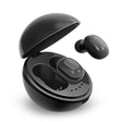 A10 TWS Space Capsule Shape Wireless Bluetooth Earphone with Magnetic Charging Box & Lanyard, Support HD Call & Automatic Pairing Bluetooth(Black) - TWS Earphone by PMC TechLife | Online Shopping South Africa | PMC TechLife