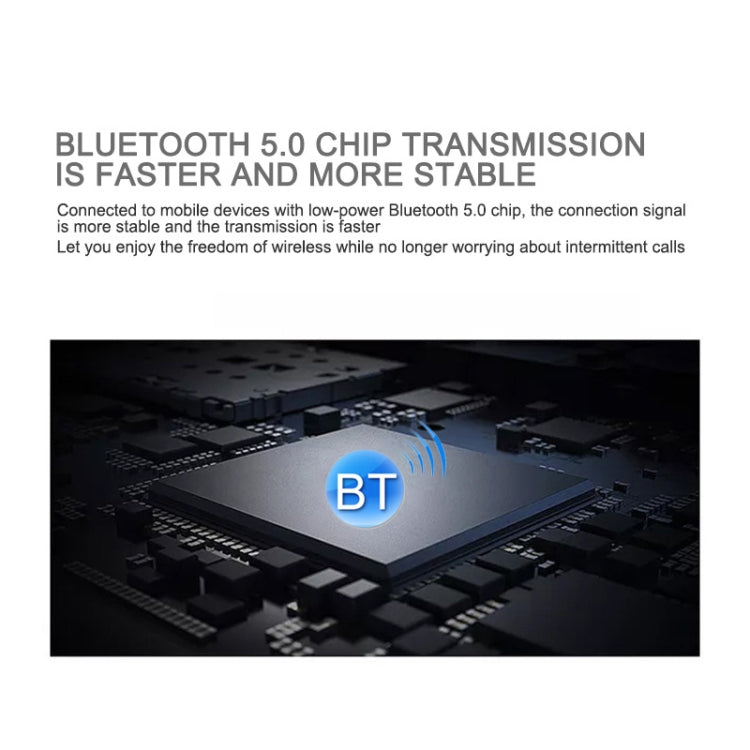 X26 TWS  Bluetooth 5.0 Wireless Touch Bluetooth Earphone with Magnetic Attraction Charging Box, Support Voice Assistant & Call(Blue)