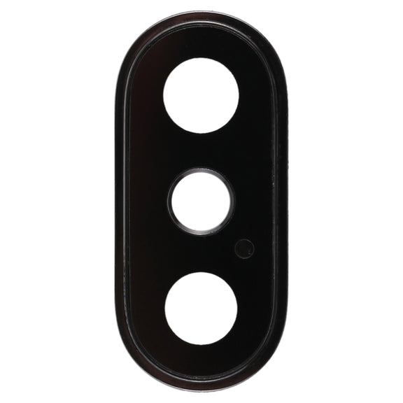 Back Camera Bezel with Lens Cover for iPhone XS / XS Max(Black)