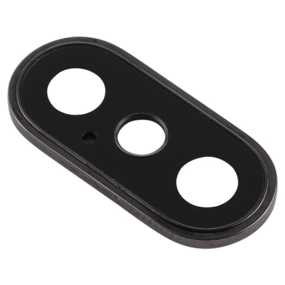 Back Camera Bezel with Lens Cover for iPhone XS / XS Max(Black)