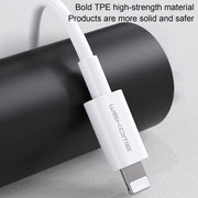 WK WDC-117 3A 8 Pin Fast Charging Charging Cable, Length: 1.2m (White)