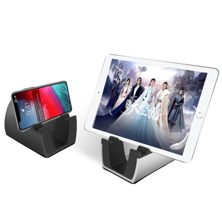 Plastic Version Universal Mobile Phones Tablet PC Desktop Bracket Live Bracket(White)