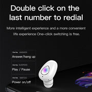 YX01 Sweatproof Bluetooth 4.1 Wireless Bluetooth Earphone with Charging Box, Support Memory Connection & HD Call(Black)