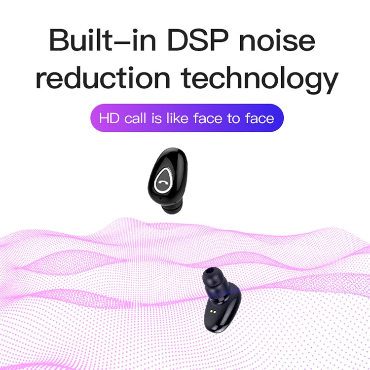 YX01 Sweatproof Bluetooth 4.1 Wireless Bluetooth Earphone with Charging Box, Support Memory Connection & HD Call(Silver)