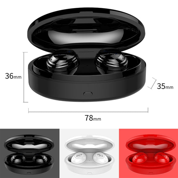 ZEALOT H19 TWS Bluetooth 5.0 Touch Wireless Bluetooth Earphone with Magnetic Charging Box, Support HD Call & Bluetooth Automatic Connection(White)