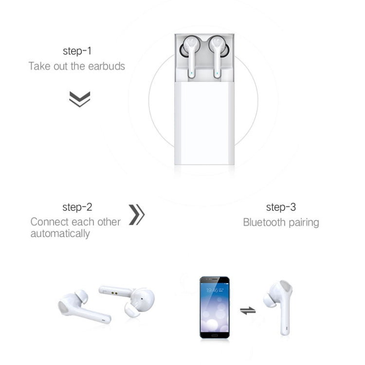 G9 Bluetooth 5.0 HIFI 3D Stereo Wireless Earphone(Black)