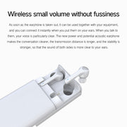 G9 Bluetooth 5.0 HIFI 3D Stereo Wireless Earphone (White)