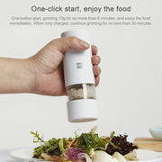 Original Xiaomi Youpin Huohou Electric Grinding Machine Automatic Mill Pepper Grinder(Black)