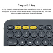 Logitech K380 Portable Multi-Device Wireless Bluetooth Keyboard (Red)