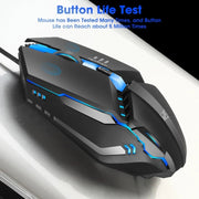 ZGB K3 USB RGB Streamer Wired Gaming Mouse(Black)