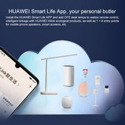 Original Huawei Smart OPPLE LED Desk Lamp Folding Adjust Reading Table Lamp Brightness Lights, Support HUAWEI HiLink (White)