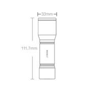 Original Xiaomi Youpin BEEBEST Portable Flashlight���Support Three-gear Mode(Black)