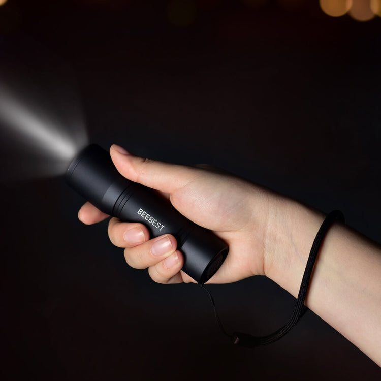 Original Xiaomi Youpin BEEBEST Portable Flashlight���Support Three-gear Mode(Black)